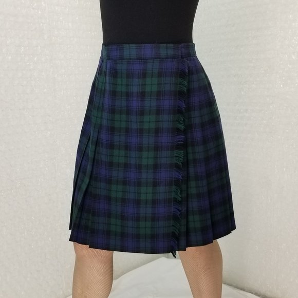 SOLD🌈1990s Talbots Petites tartan kilt - Picture 1 of 7